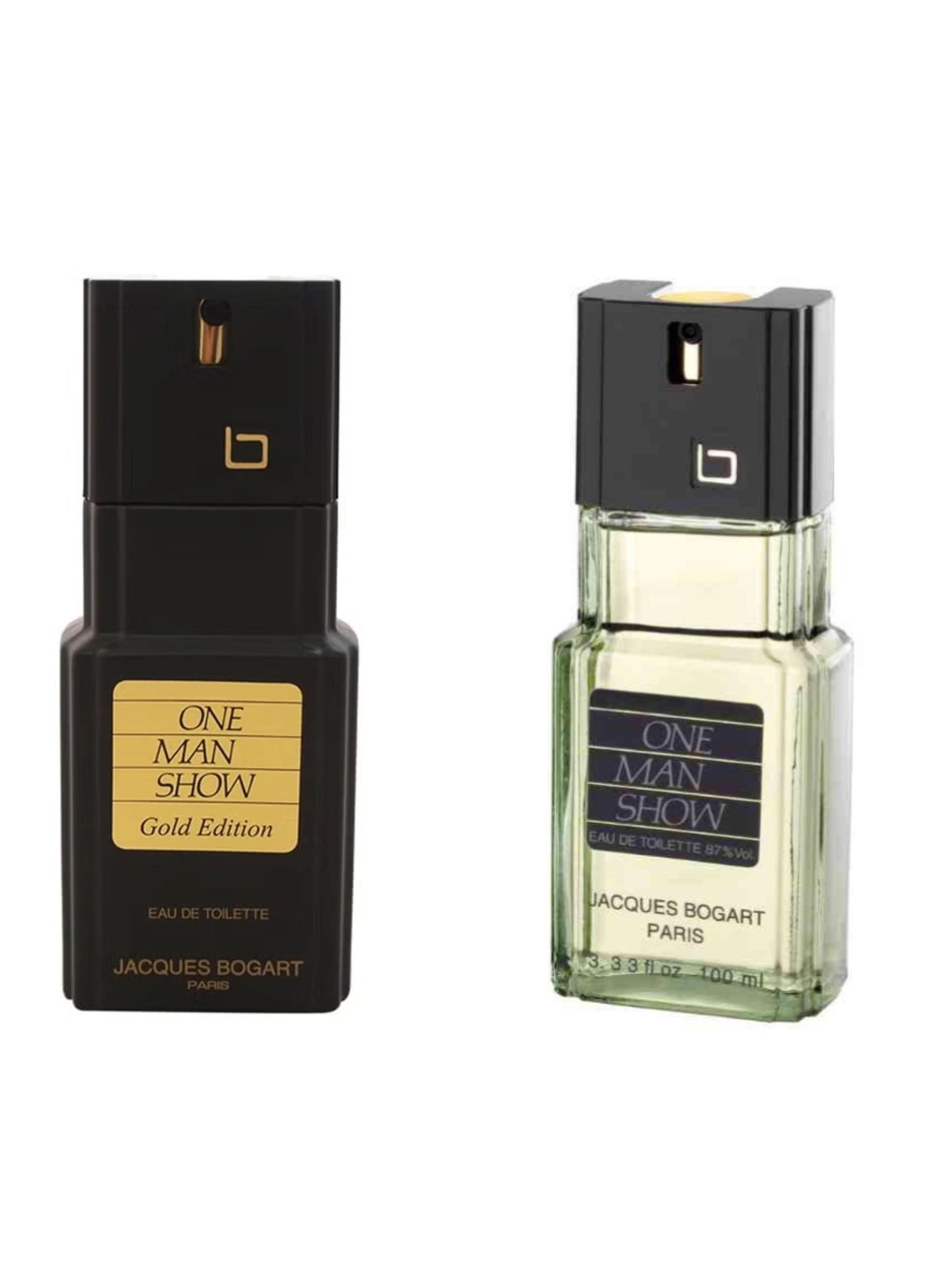Jacques Bogart One Man Show Silver Eau de Toilette 100ml + Gold Edition Eau de Toilette 100ml