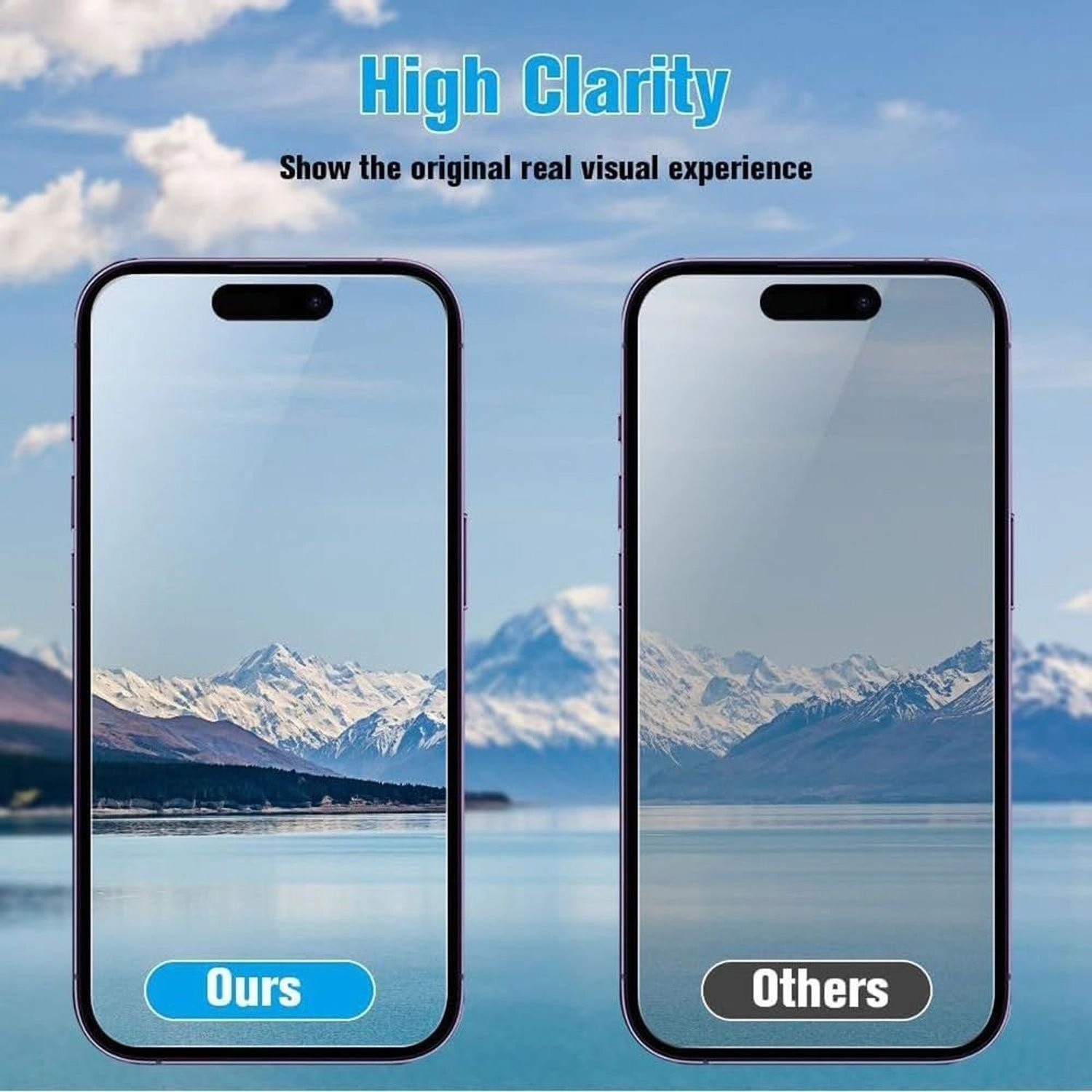 Clear Screen Protector for iPhone 16 Pro Max