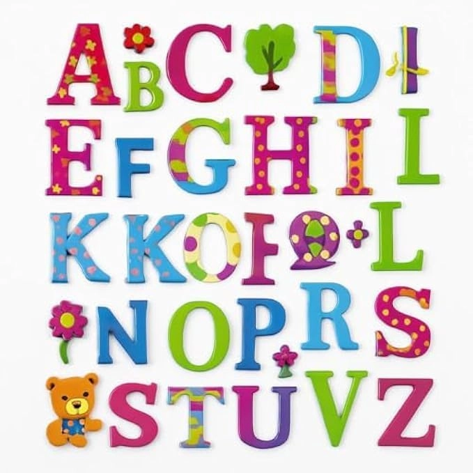 Kidwala English Alphabet Stickers
