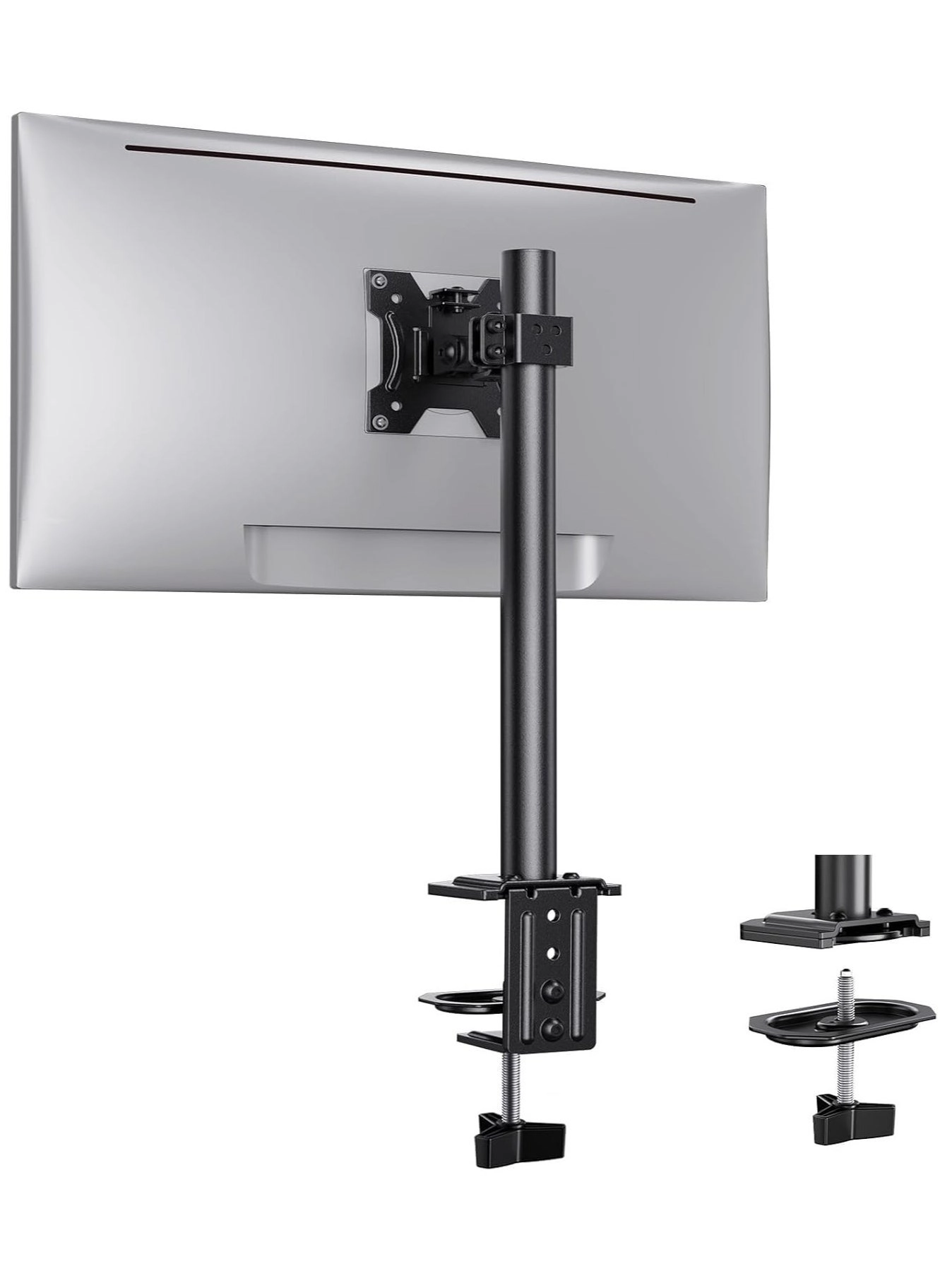 Single Monitor Arm - Single 13-32 Inch VESA 75x75/100x100mm