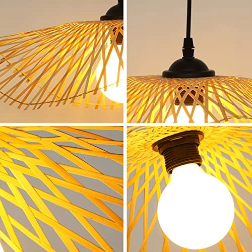 Bamboo Pendant Light - 45 cm 100 cm E27