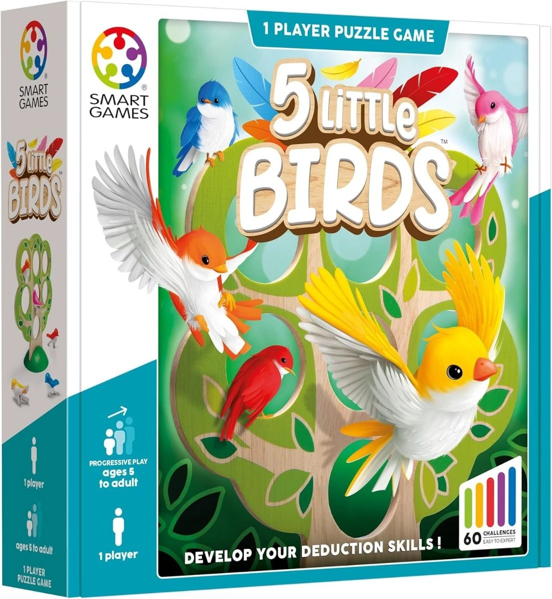 5 Little Birds Wooden Puzzle