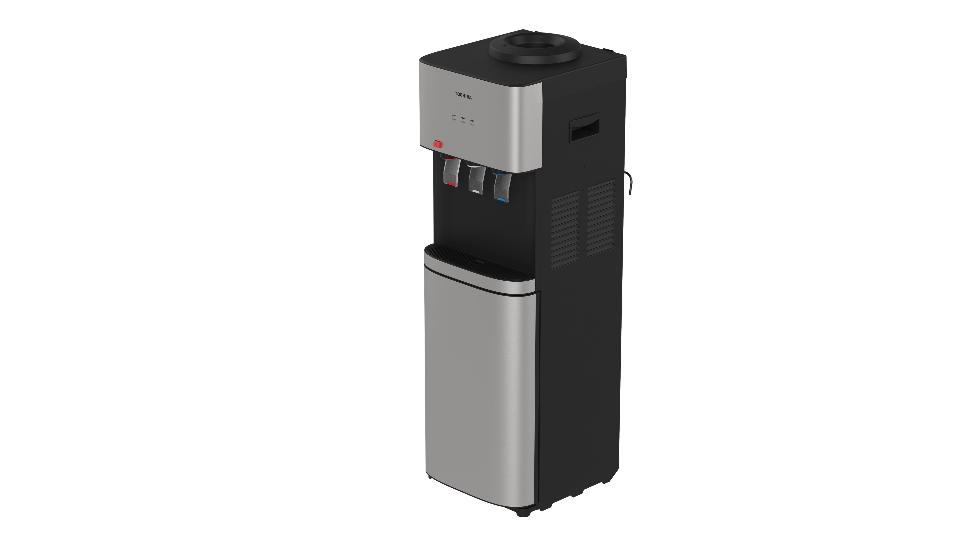 Top Load Water Dispenser - 3 Water Spout Child safety lock