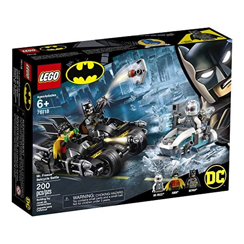 DC Batman Mr. Freeze Batcycle Battle (76118)