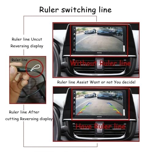 Rear View Camera - Night Vision RCA 1080p*720p