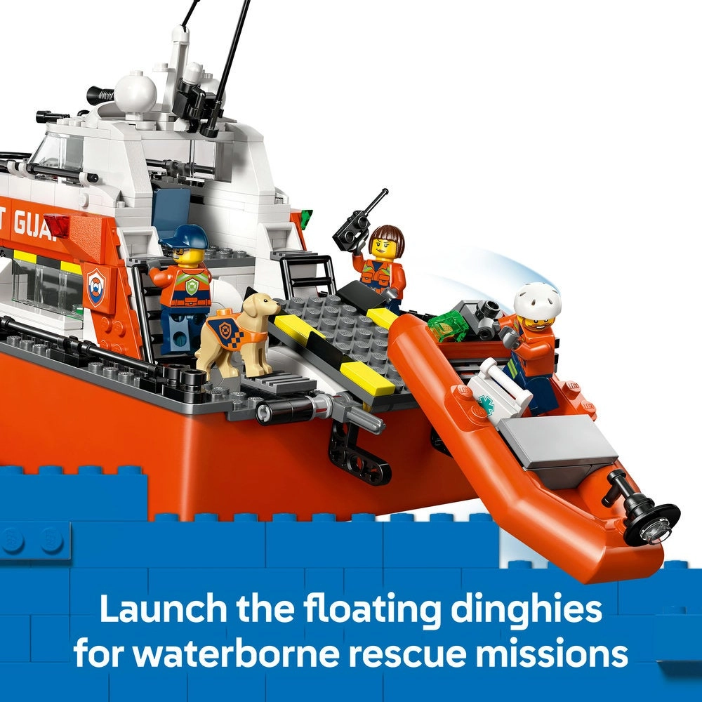 City Coast Guard Rescue Boat & Helicopter (60504)