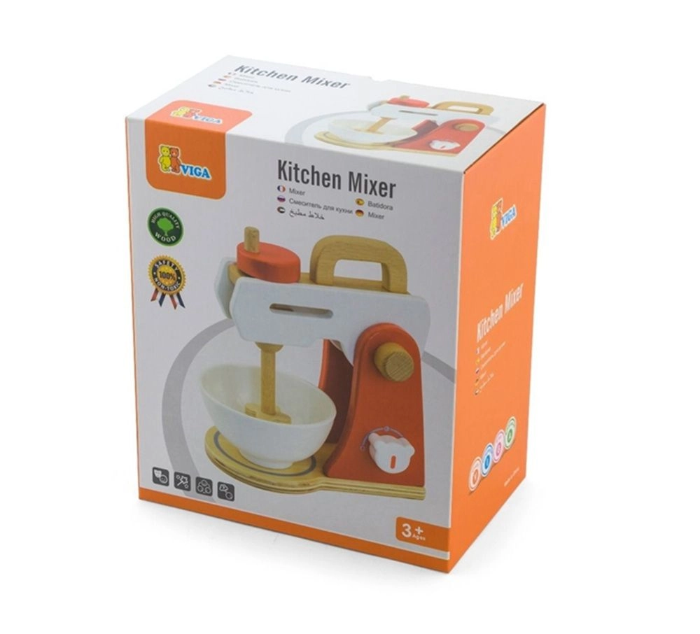 Kitchen Mixer - Wooden (SW-50235FSC)