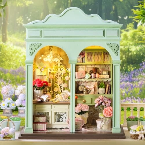 Miniature Wooden Dollhouse Furniture Kit - Creative Room 1:24