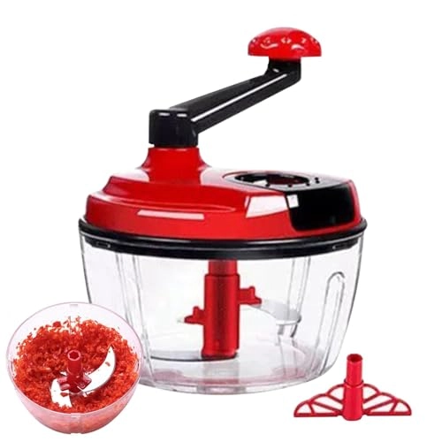 Manual Food Chopper - Gray ABS