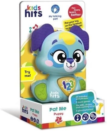 Kids Hits Puppy Pat me 22.5 cm Sound effects