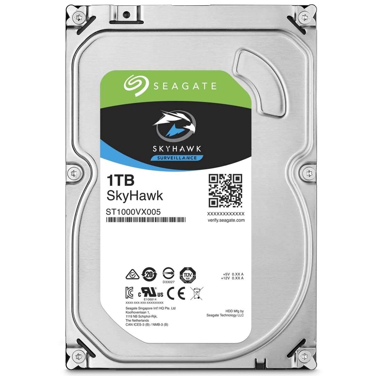 SkyHawk 3.5" 7200rpm 64MB SATA 6Gb/s (ST1000VX005) - 1TB