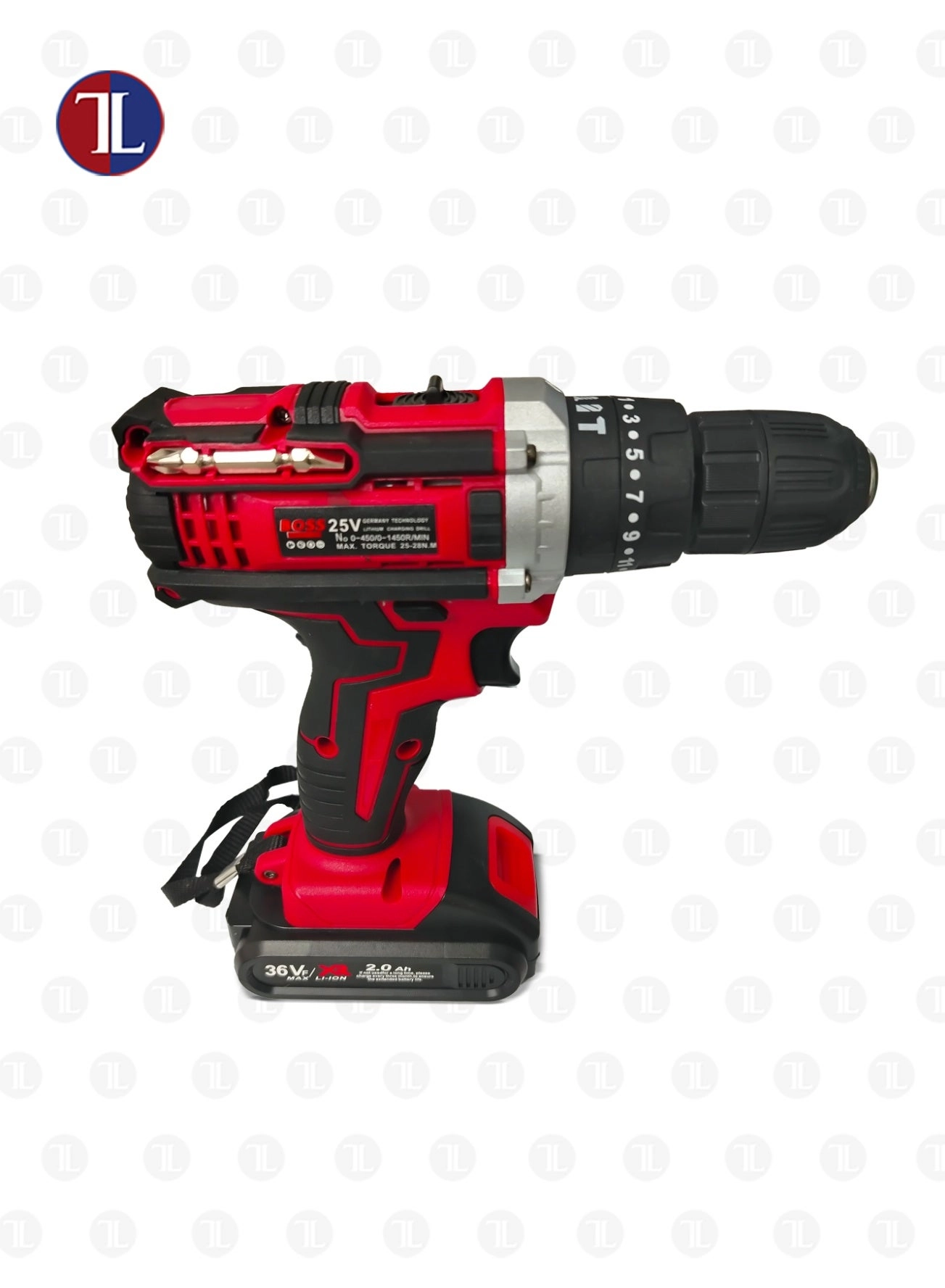 Cordless drill machine - 36V 2 batteries