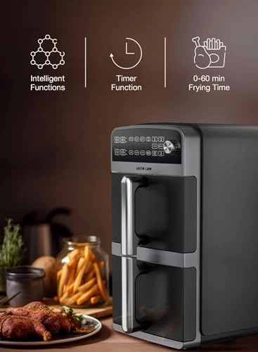 Double-Decker Air Fryer GNDKARF10LBK