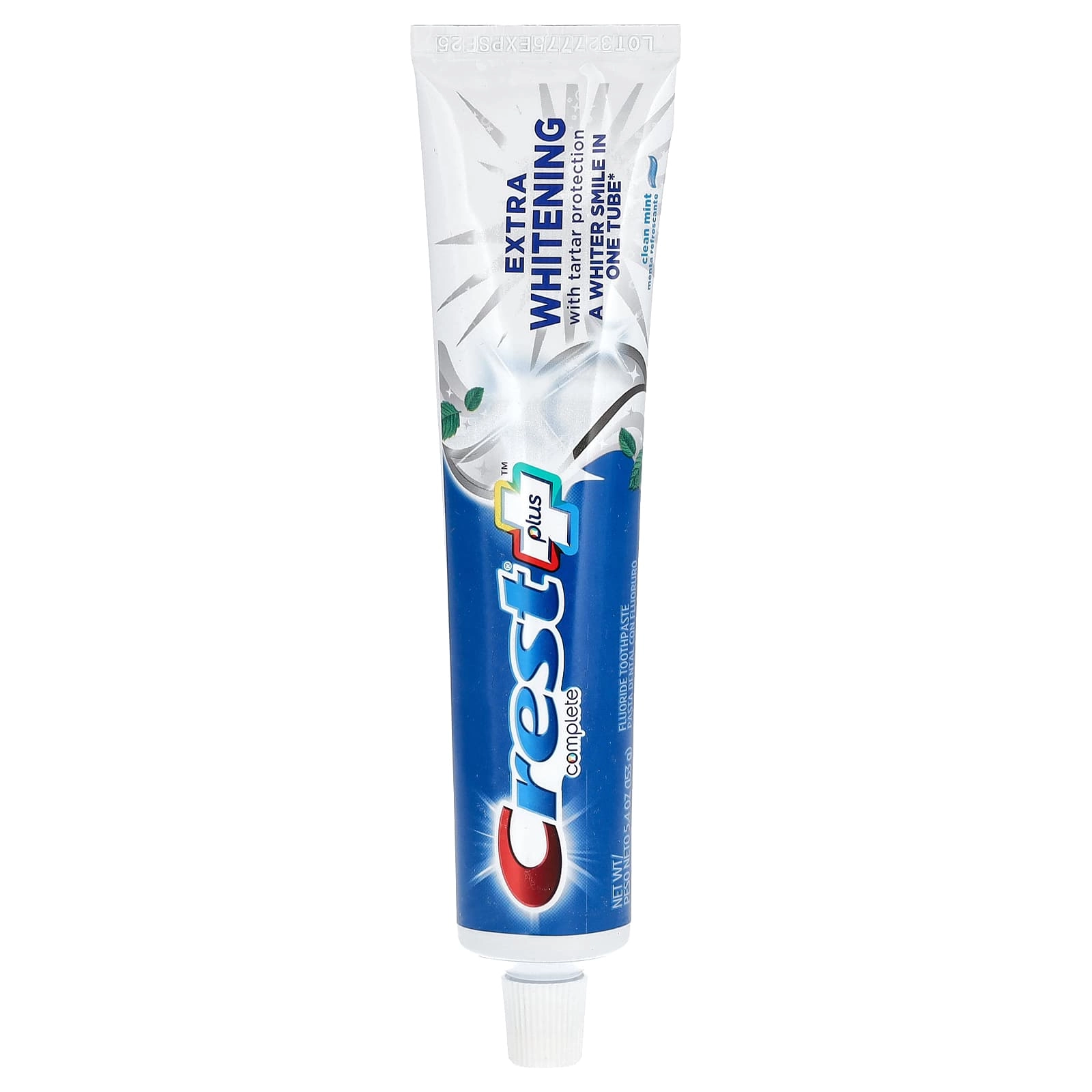 Crest Plus Complete Fluoride Clean Mint Toothpaste 153 g