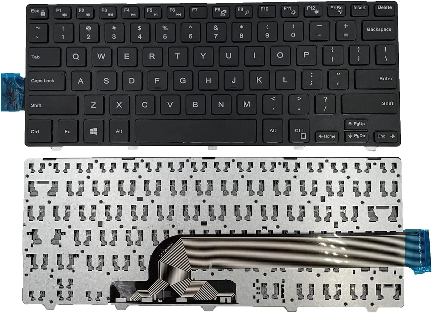 WISTAR Laptop Keyboard - BLACK MP-13N63U4J698
