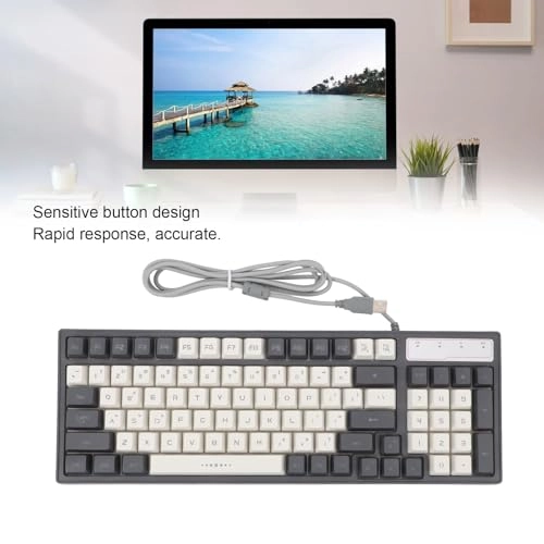 96 Keys RGB Gaming Keyboard - Wired