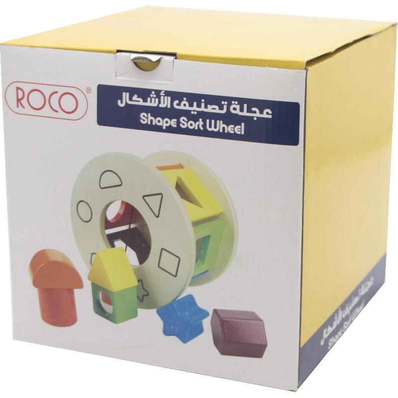 Roco Shape Sort Wheel - 2 Years and Above