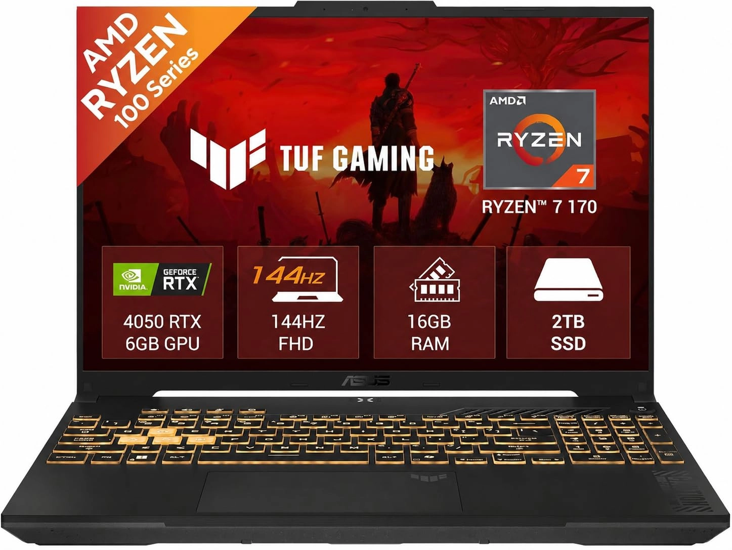 ASUS TUF Gaming A16 FA607NUQ-RL - 16'' Ryzen 7 170 16GB DDR5 2TB SSD