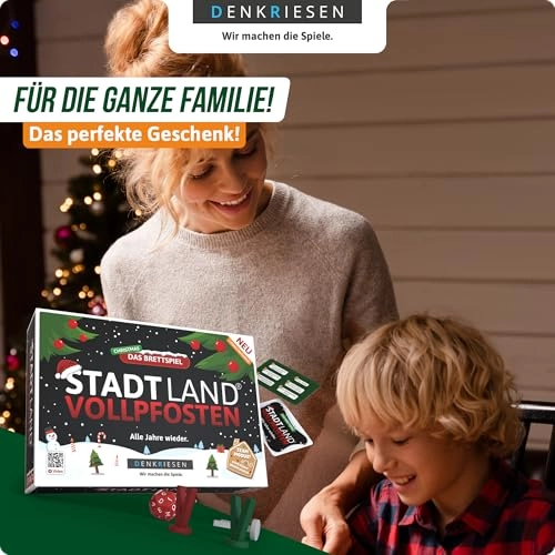 Stadt Land Vollpfosten: Christmas Edition (German)