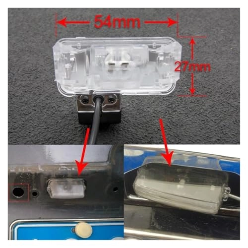 Rear View Camera - Night vision Universal RCA Connector 720P