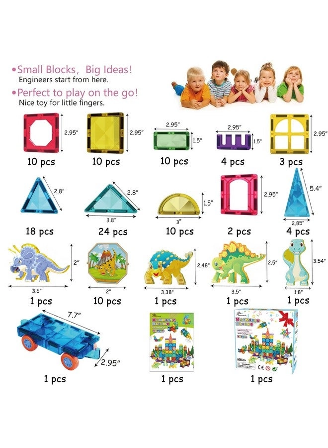 Magnetic Tiles - Construction 110pcs