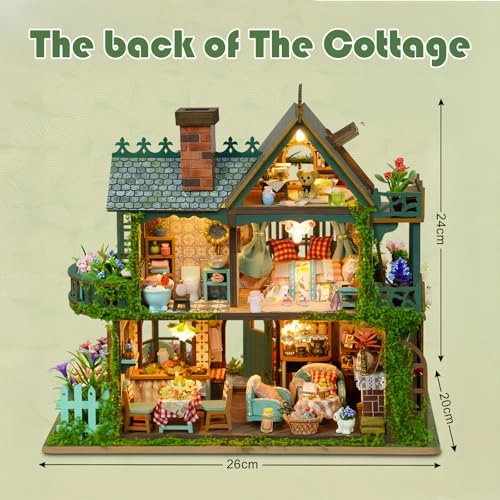 Miniature Dollhouse Kit - green spring yard