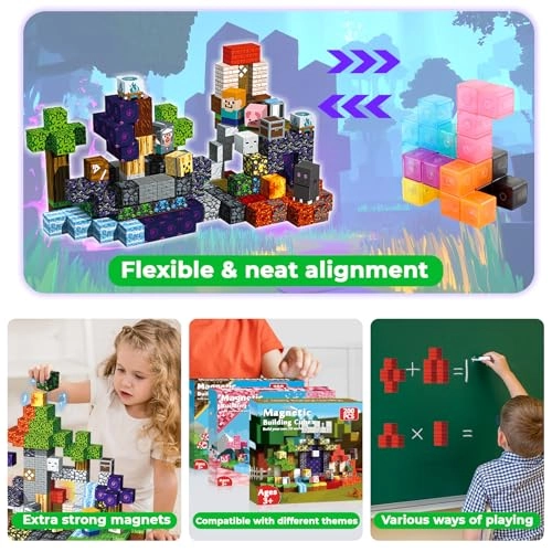 Magnetic Blocks - 200 pcs