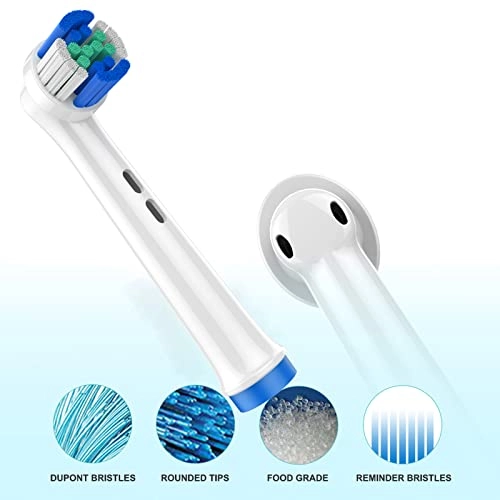 Toothbrush Replacement Heads - 4 piece(s) White