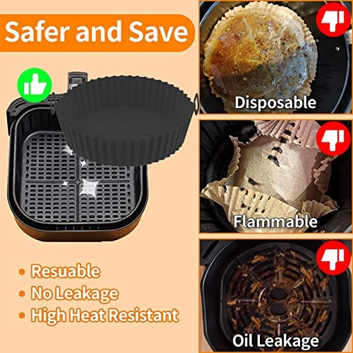 Air Fryer Pot - Silicone 2 Pack