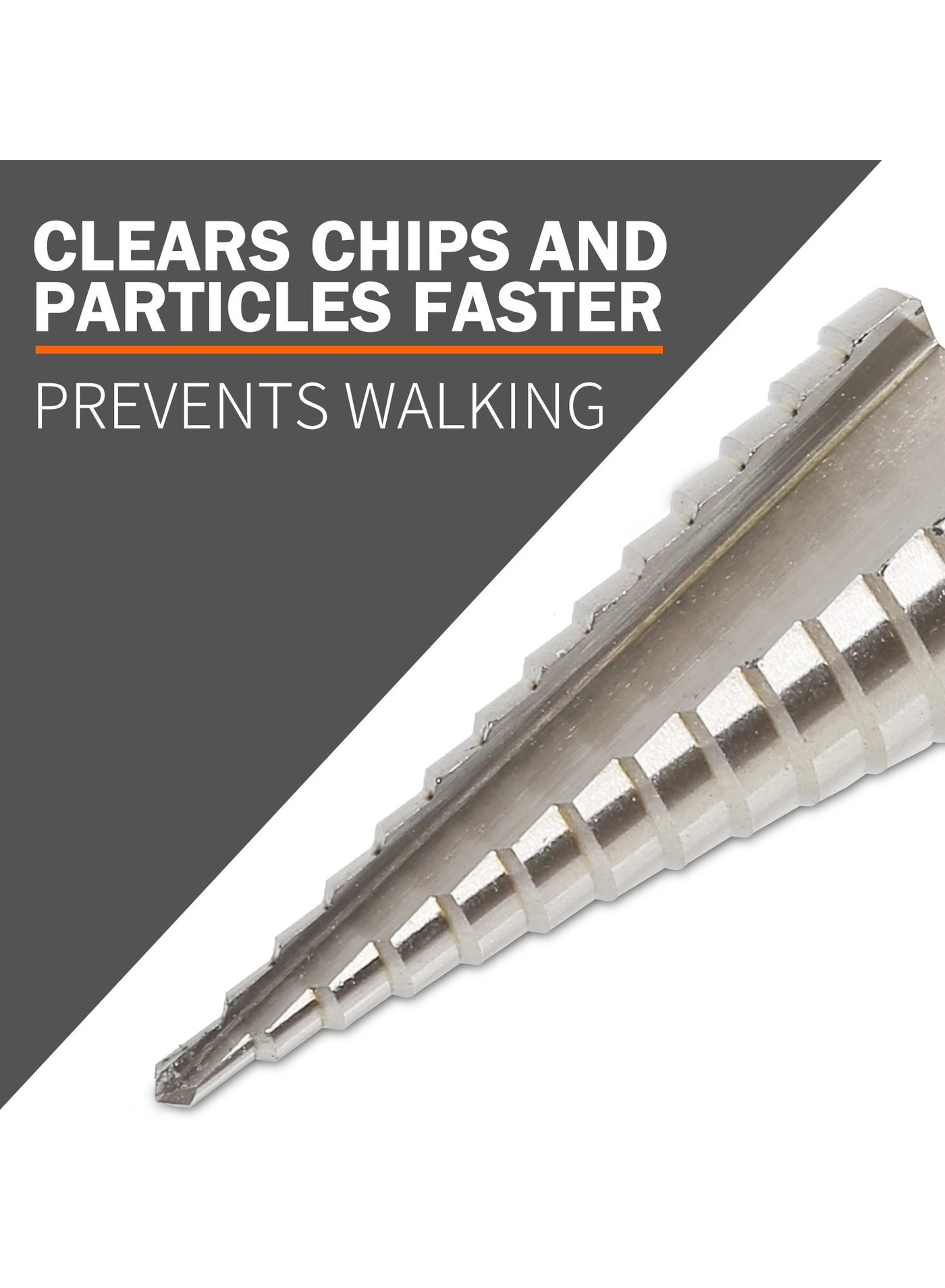 HSS STEP DRILL BITS - High-Speed Steel 3-Pc