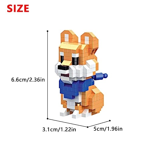 Animal Micro Building Blocks Set - Dog 248 pcs