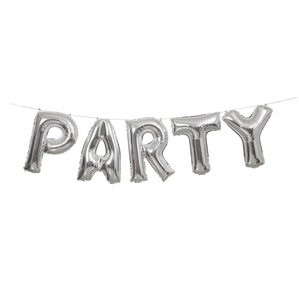 Party Zone Balloon Letter Banner Kit