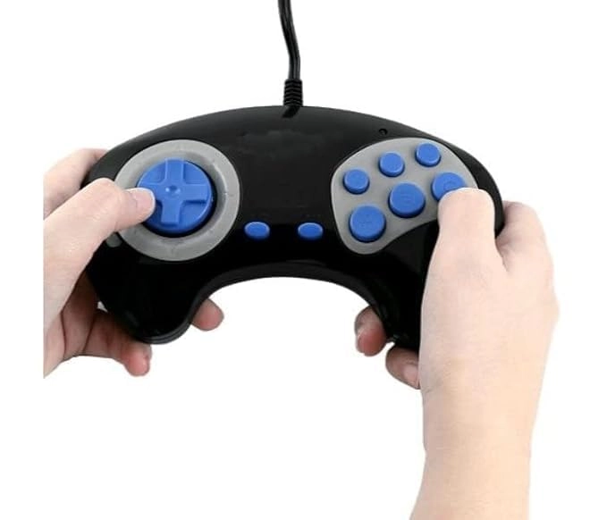 Retro Gaming Console - 12 Built-In Classic Games Joystick Controller