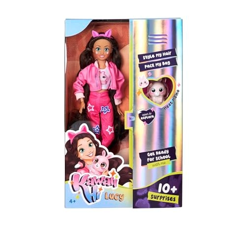 Lucy Dressing Doll - 26 cm Plastic Long Hair Ages 4+
