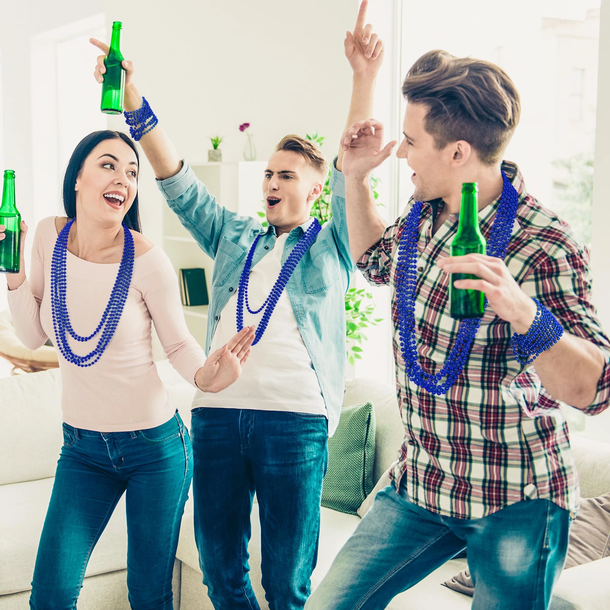 Beads Necklace - 33" 240PCS