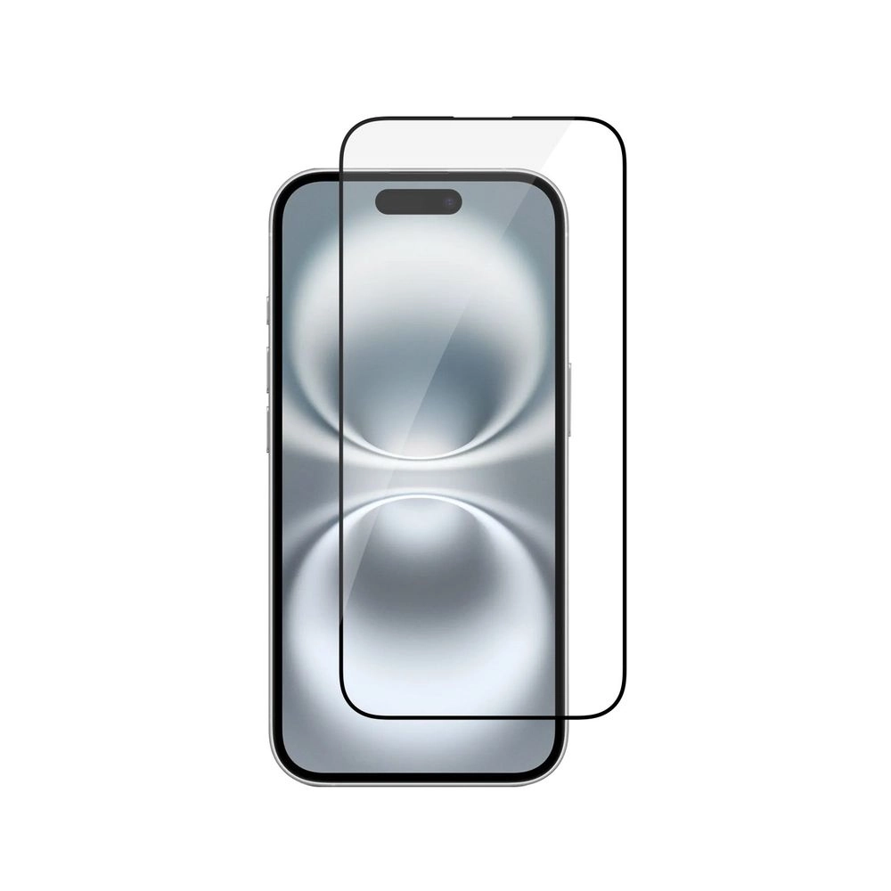 DVICED Edge To Edge Tempered Glass Screen Protector for iPhone 16 (2-Pack)