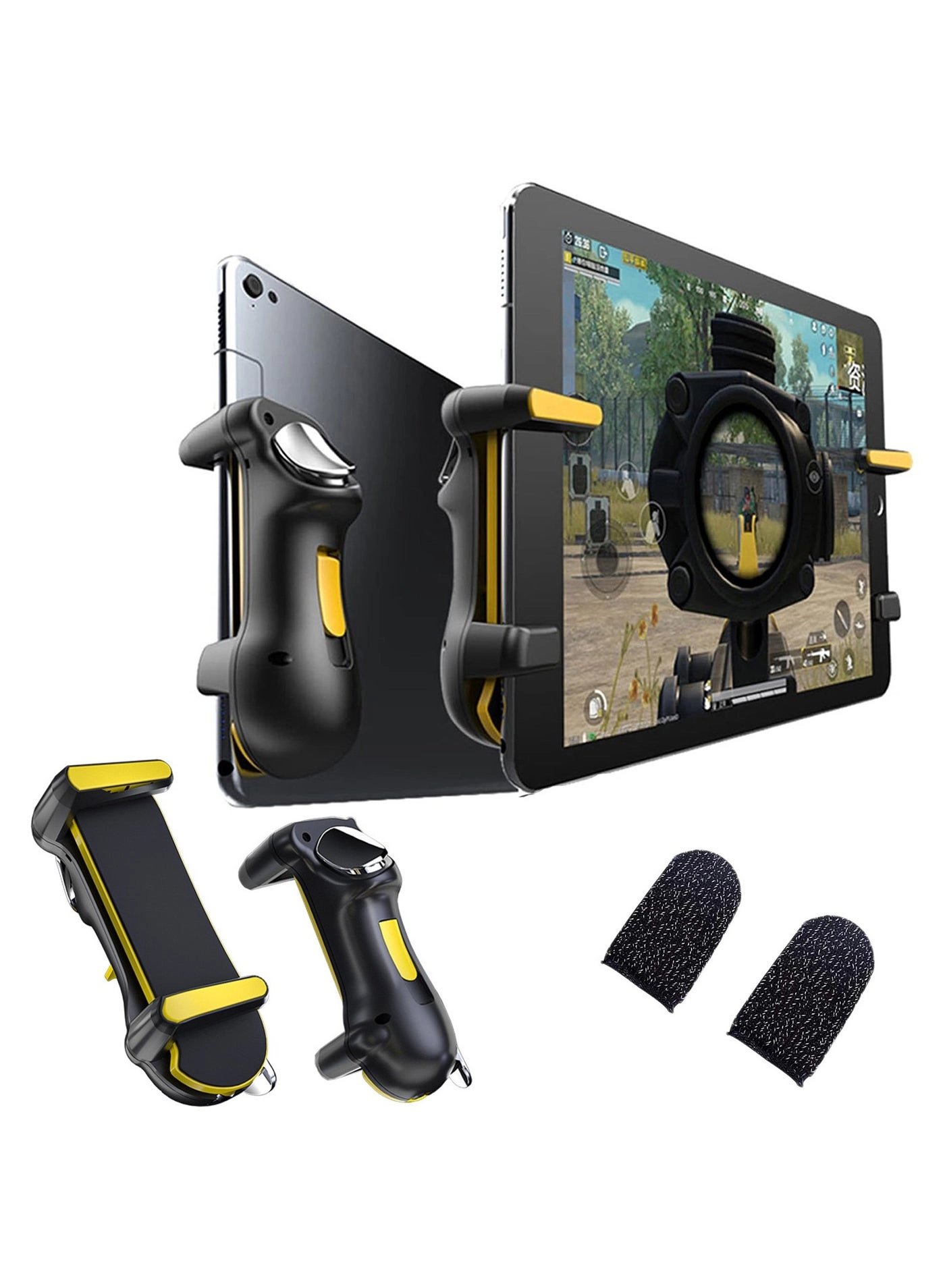 Ozkak PUBG Game Controller - No need for Bluetooth connection iPad, Tablet, Android