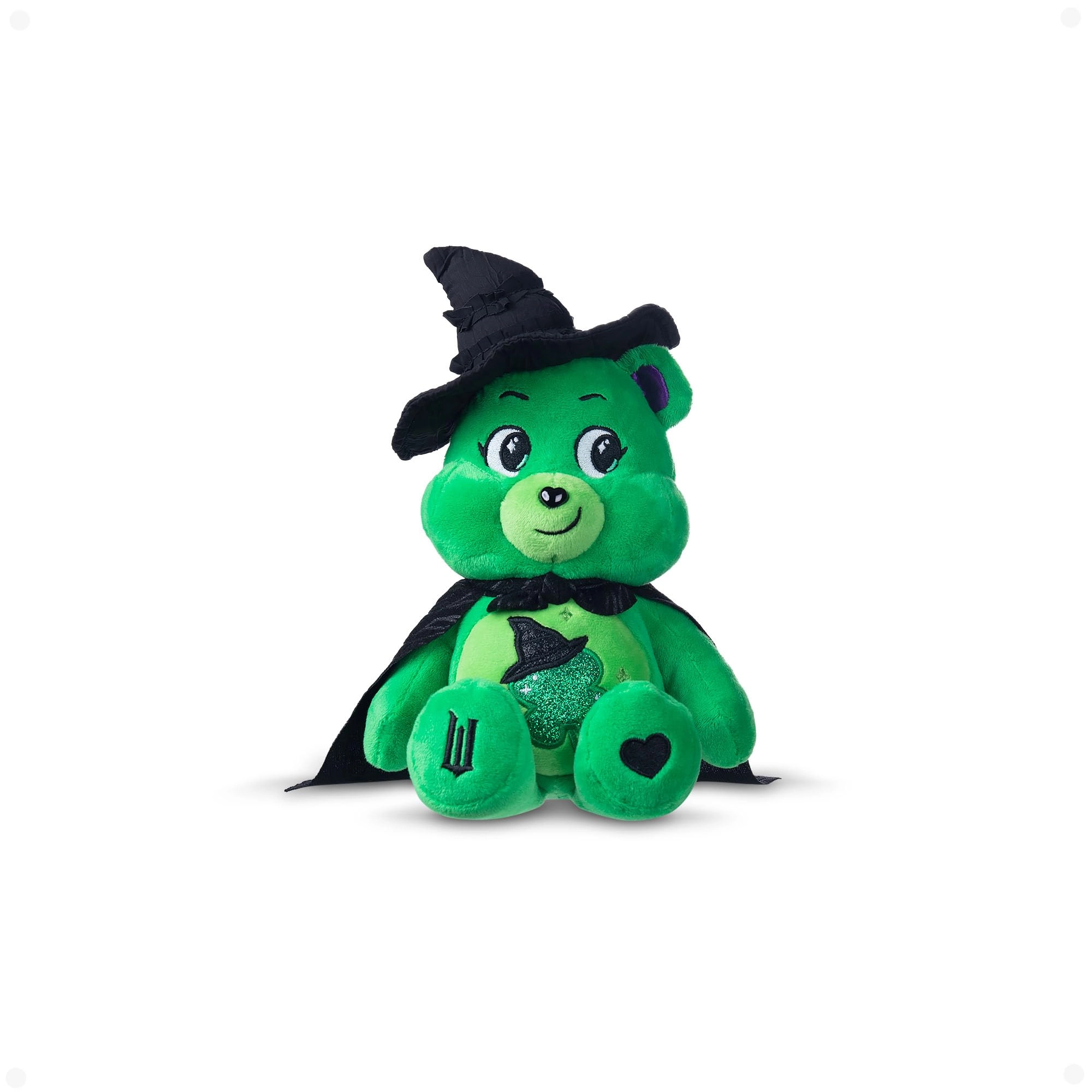 Basic Fun Good Luck Bear as Elphaba - 9" Plushy