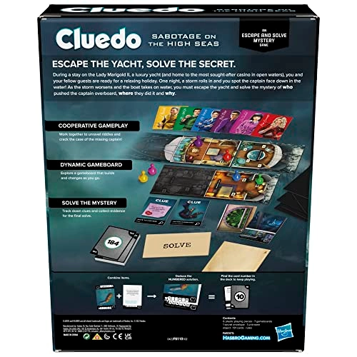 Cluedo: Sabotage on the High Seas