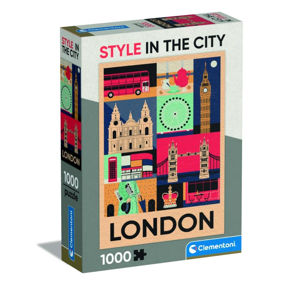 Style In The City London Puzzle (527-39844) - 1000 pcs