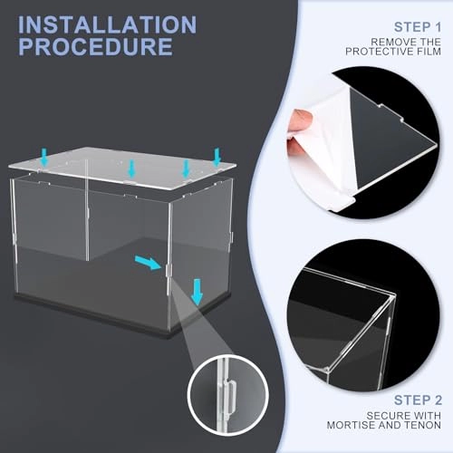 Acrylic Display Case - 1 Compatible with LEGO Himeji Castle LEGO Hogwarts Castle LEGO Space