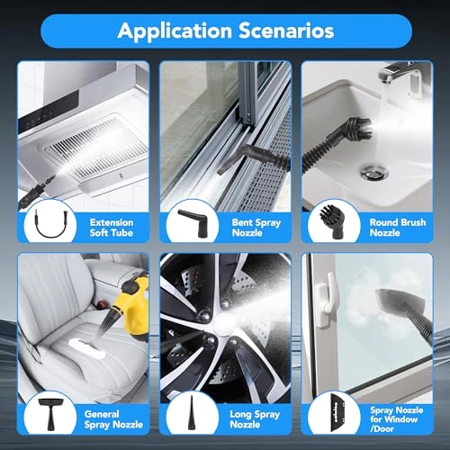 Portable Handheld Steam Cleaner - 4 bar 350 ml