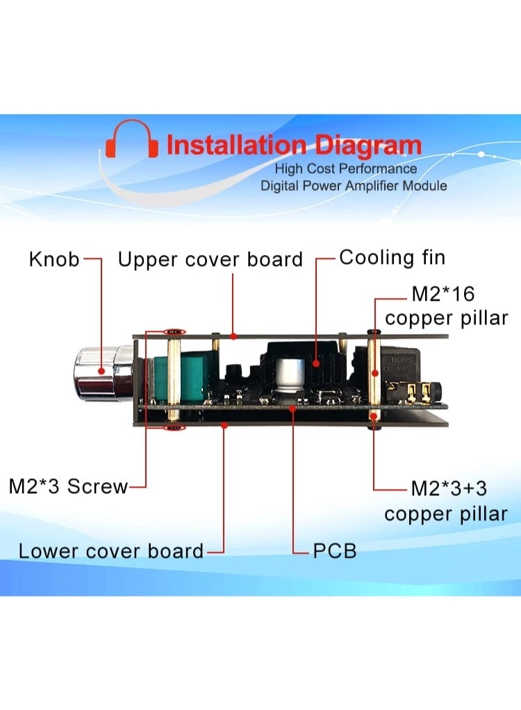 SZM-MT21 - 2.1 2X50W+100W