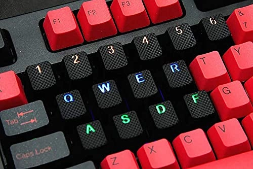 Rubber Gaming Backlit Keycaps - Wireless