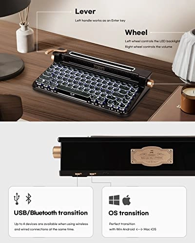 Full Aluminum Keyboard 3.0 - QWERTY Wired/Wireless