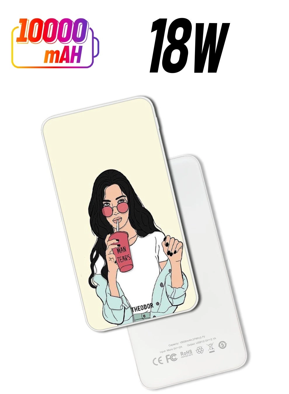 Theodor EX_PPBA203 - 10000mAh 18W