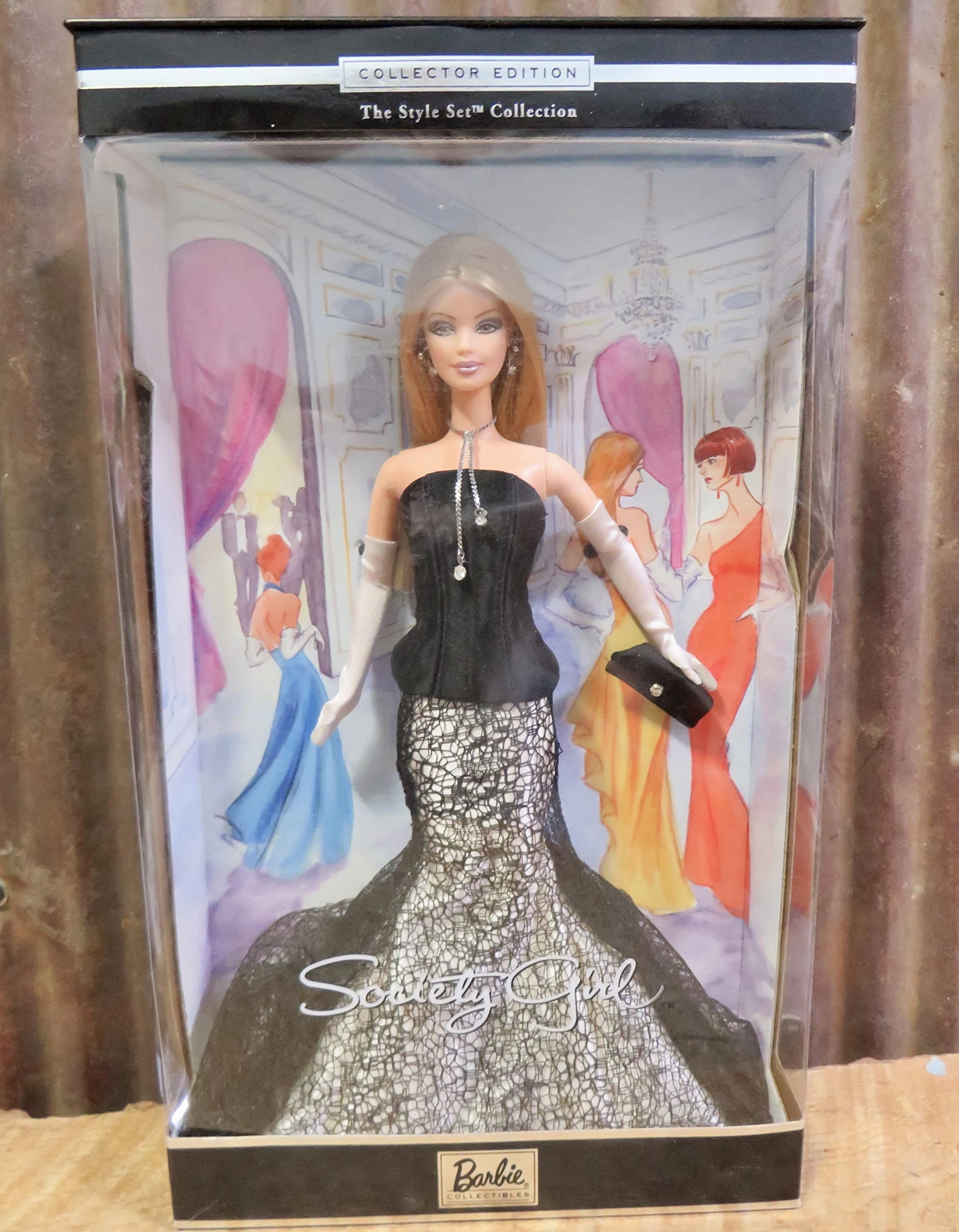 Barbie Society Girl Doll - Collector Edition Style Set Collection Ages 15+