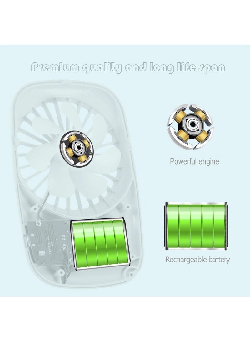 Mini Fan - USB Rechargeable Speed Adjustable