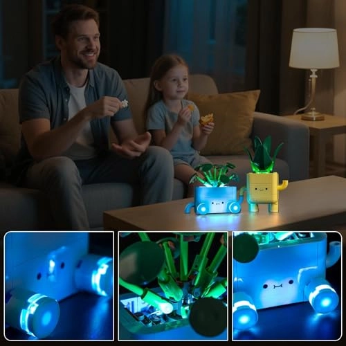 LED Lighting Set (10349) - Continuous Light Kit Compatible with 10349 Botanicals Happy Plants