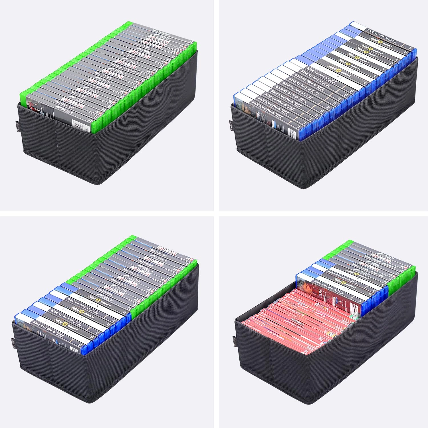 Video Games Storage Case - Xbox PS5 PS4